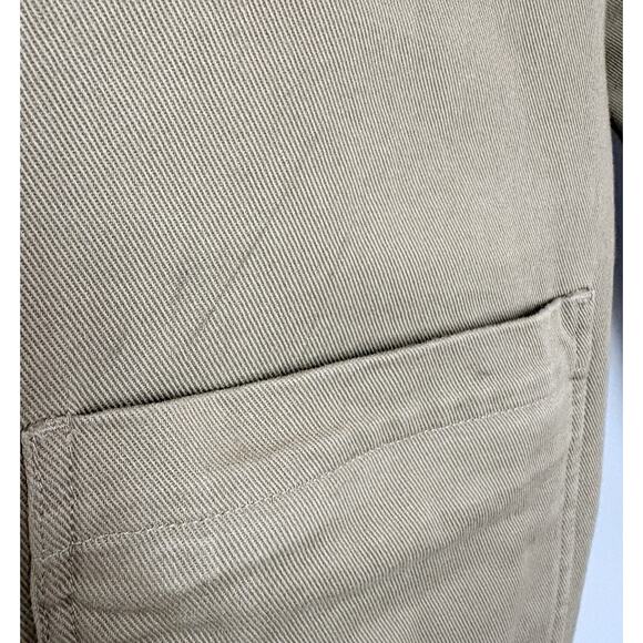 ORVIS Jacket Zambezi Mens 48T Leather Elbow Patch Tan Canvas Sport Coat Hunting - Picture 8 of 10